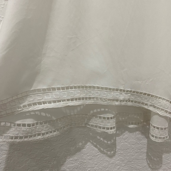 Solitaire Swim - White Beach Cover Up - M - Picture 5 of 7